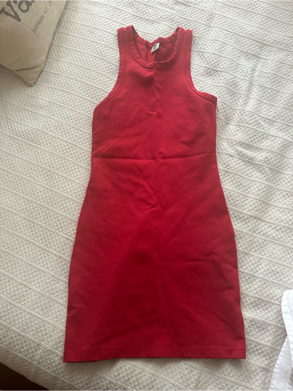 Sunday Best Red Sleeveless Bodycon Mini Dress